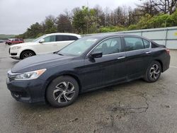 Salvage cars for sale at Brookhaven, NY auction: 2017 Honda Accord LX