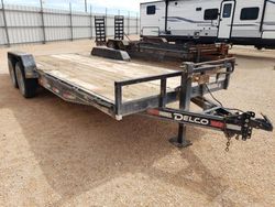 Salvage trucks for sale at Andrews, TX auction: 2020 Dyof Trailer