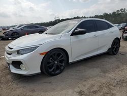 Salvage cars for sale at Greenwell Springs, LA auction: 2019 Honda Civic Sport Touring