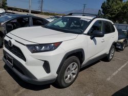 Salvage cars for sale from Copart Rancho Cucamonga, CA: 2019 Toyota Rav4 LE