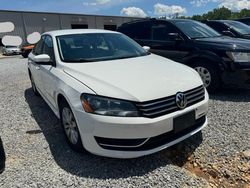 Salvage cars for sale at Hueytown, AL auction: 2015 Volkswagen Passat S