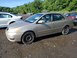 Salvage cars for sale at Marlboro, NY auction: 2006 Toyota Corolla CE