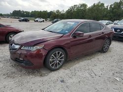 Acura tlx Tech salvage cars for sale: 2015 Acura TLX Tech