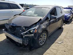 Salvage cars for sale at Martinez, CA auction: 2015 Toyota Prius V