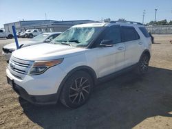 Salvage cars for sale at San Diego, CA auction: 2014 Ford Explorer XLT