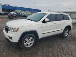 Salvage cars for sale at Woodhaven, MI auction: 2011 Jeep Grand Cherokee Laredo