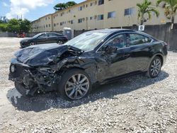 Salvage vehicles for parts for sale at auction: 2021 Mazda 6 Touring