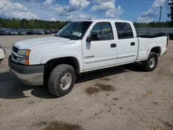 Salvage cars for sale at Harleyville, SC auction: 2003 Chevrolet Silverado K2500 Heavy Duty