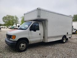 Ford salvage cars for sale: 2007 Ford Econoline E450 Super Duty Cutaway Van