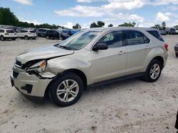 Salvage cars for sale at West Warren, MA auction: 2013 Chevrolet Equinox LS