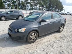 Salvage cars for sale at Loganville, GA auction: 2016 Chevrolet Sonic LT