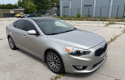 Salvage cars for sale at Kansas City, KS auction: 2014 KIA Cadenza Premium