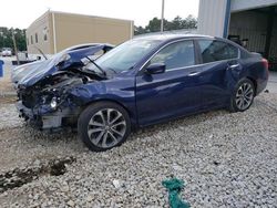 Salvage cars for sale at Ellenwood, GA auction: 2013 Honda Accord Sport