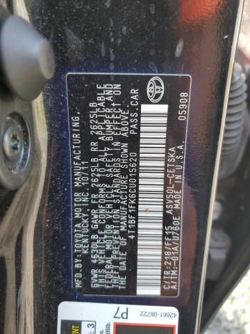 2012 Toyota Camry Base