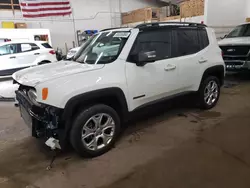 Jeep Renegade Limited salvage cars for sale: 2019 Jeep Renegade Limited