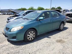 Salvage cars for sale from Copart Sacramento, CA: 2010 Toyota Corolla Base