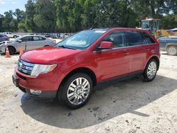 Salvage cars for sale at Ocala, FL auction: 2009 Ford Edge Limited