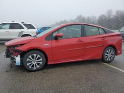 Salvage cars for sale from Copart Brookhaven, NY: 2020 Toyota Prius Prime LE