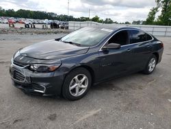 Chevrolet salvage cars for sale: 2017 Chevrolet Malibu LS