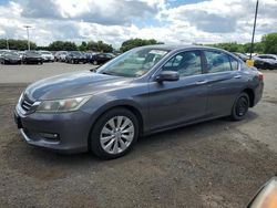 Salvage cars for sale from Copart East Granby, CT: 2015 Honda Accord EX