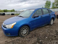 Salvage cars for sale at Columbia Station, OH auction: 2010 Ford Focus SE