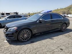 Salvage cars for sale at Colton, CA auction: 2015 Mercedes-Benz S 550