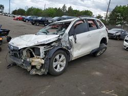 Salvage cars for sale at Denver, CO auction: 2016 Subaru Forester 2.5I Premium