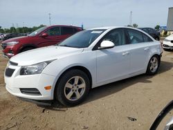 Salvage cars for sale at Woodhaven, MI auction: 2014 Chevrolet Cruze LT