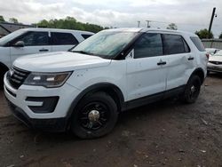 Vehiculos salvage en venta de Copart Hillsborough, NJ: 2018 Ford Explorer Police Interceptor