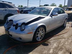 Salvage cars for sale at Chicago Heights, IL auction: 2007 Jaguar S-TYPE R