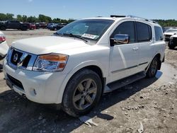 Salvage cars for sale at Cahokia Heights, IL auction: 2013 Nissan Armada Platinum