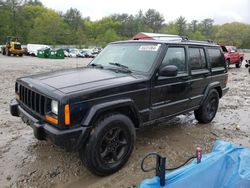 Salvage cars for sale at Mendon, MA auction: 2001 Jeep Cherokee Sport