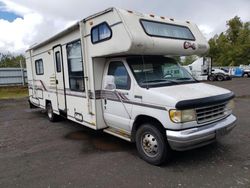 Salvage trucks for sale at Woodburn, OR auction: 1995 Ford Econoline E350 Cutaway Van