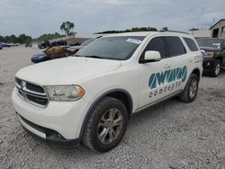 Salvage cars for sale at Hueytown, AL auction: 2011 Dodge Durango Crew