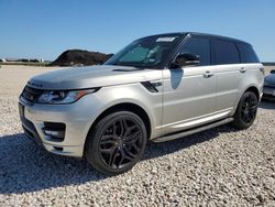 Salvage cars for sale from Copart Temple, TX: 2014 Land Rover Range Rover Sport Autobiography