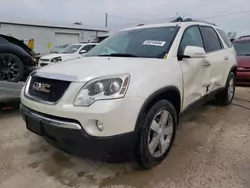 Salvage cars for sale from Copart Pekin, IL: 2011 GMC Acadia SLT-2