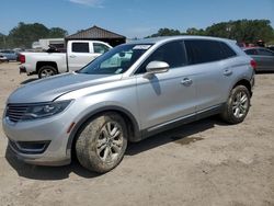 Salvage cars for sale at Greenwell Springs, LA auction: 2016 Lincoln MKX Premiere