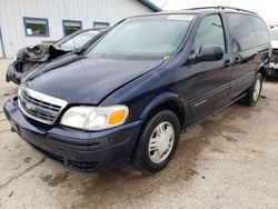 Salvage cars for sale from Copart Pekin, IL: 2002 Chevrolet Venture