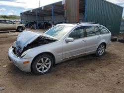 Salvage cars for sale at Colorado Springs, CO auction: 2002 Mercedes-Benz C 320