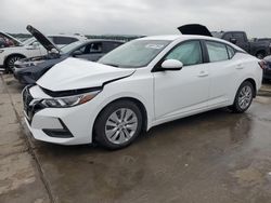 Salvage cars for sale at Grand Prairie, TX auction: 2022 Nissan Sentra S