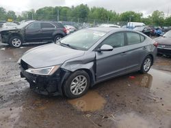 Salvage cars for sale at Chalfont, PA auction: 2019 Hyundai Elantra SE