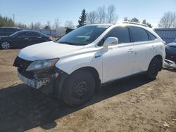 Salvage cars for sale from Copart Bowmanville, ON: 2010 Lexus RX 350