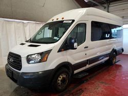 Salvage cars for sale at Angola, NY auction: 2018 Ford Transit T-350 HD