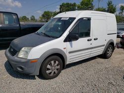 Salvage cars for sale from Copart Riverview, FL: 2011 Ford Transit Connect XL