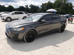 Salvage cars for sale at Ocala, FL auction: 2019 Ford Fusion SE