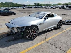 Salvage cars for sale at Chicago Heights, IL auction: 2021 Jaguar F-TYPE R