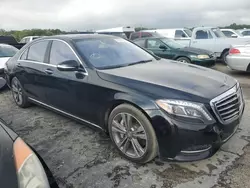 Salvage cars for sale at Jacksonville, FL auction: 2015 Mercedes-Benz S 550