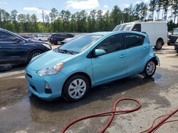 Salvage cars for sale at Harleyville, SC auction: 2014 Toyota Prius C