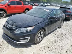 Salvage cars for sale at Madisonville, TN auction: 2013 KIA Optima Hybrid