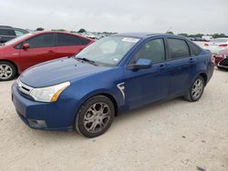 Salvage cars for sale at San Antonio, TX auction: 2008 Ford Focus SE